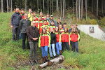 Die Schülerinnen und Schüler des 2. Jahrganges der Landwirtschaftlichen Fachschule Kobenz anlässlich der Praxiswoche. © Land Steiermark; bei Quellenangabe honorarfrei
