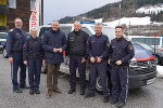 Landeshauptmann Mario Kunasek mit einer Abordnung der Polizei in Schladming © Land Steiermark/ Petra Mitteregger Landeshauptmann Mario Kunasek mit einer Abordnung der Polizei in Schladming