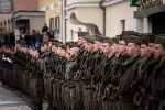 Die angelobten Grundwehrdiener versehen ihren Dienst in der Flugbetriebskompanie in Aigen im Ennstal, im Versorgungsregiment 1 in Gratkorn sowie beim Überwachungsgeschwader in Zeltweg. © Land Steiermark/Andreas Resch; Verwendung bei Quellenangabe honorarfrei Die angelobten Grundwehrdiener versehen ihren Dienst in der Flugbetriebskompanie in Aigen im Ennstal, im Versorgungsregiment 1 in Gratkorn sowie beim Überwachungsgeschwader in Zeltweg.