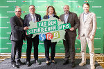 Peter Gspaltl, Peter Wallis, Claudia Holzer, Mark Perz und Bernhard Breid (v.l.).