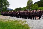 Rund 160 Feuerwehrmitglieder wurden für ihren Einsatz geehrt. © Land Steiermark; bei Quellenangabe honorarfrei Rund 160 Feuerwehrmitglieder wurden für ihren Einsatz geehrt.