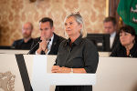 Gedenksitzung des Landtages Steiermark: KPÖ-Klubobfrau Claudia Klimt-Weithaler